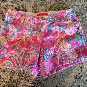Lilly Pulitzer Pink Patterned Women's Shorts